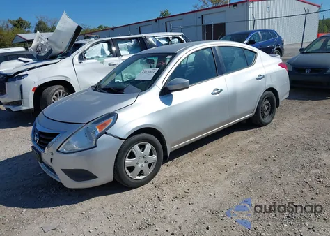 2016 Nissan Versa 1.6 S/1.6 S+/1.6 Sl/1.6 Sv z USA, uszkodzony, nr VIN 3N1CN7AP7GL873151